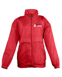 Windjacke, Nylon (leicht wasserabweisend) -rot